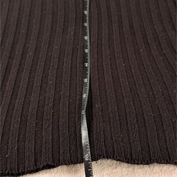 Vintage Knit Hoodie Sweater Women's Small/Medium Black - Picture 7 of 7